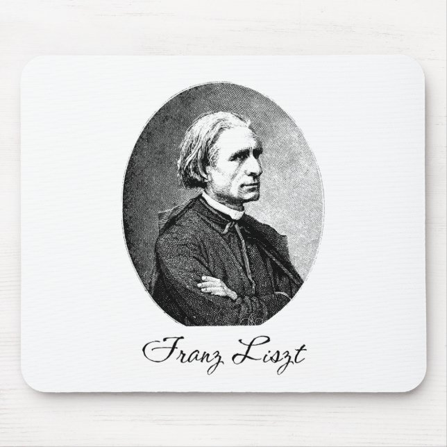 Franz Lizt Mouse Pad (Front)