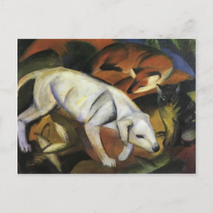 Franz Marc- A Dog Postcard