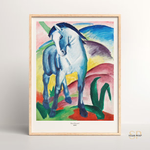 Franz Marc Art Print Blue Horse I Painting