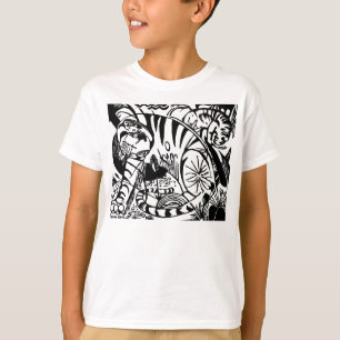 Franz Marc - Black and White Tiger - Abstract Art T-Shirt