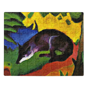 Franz Marc - Blue Fox  Jigsaw Puzzle