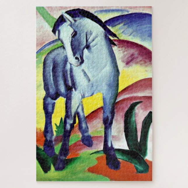 Franz Marc - Blue Horse I Jigsaw Puzzle (Vertical)