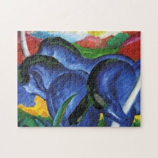 Franz Marc Blue Horses Puzzle