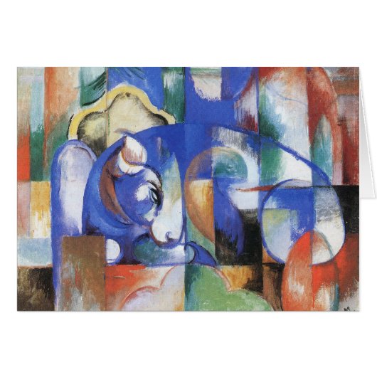 Franz Marc - Bull Cards (Front Horizontal)