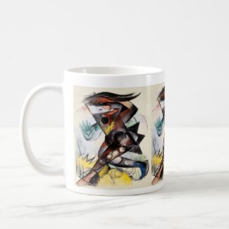 Franz Marc Caliban  Famous Painting