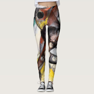 Franz Marc Caliban Famous Painting Women's Leggings