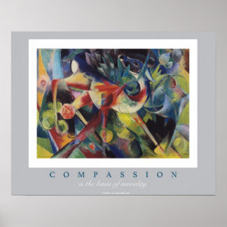 Franz Marc Compassion Poster - Archival