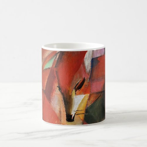 Franz Marc Famous Painting The Foxes Coffee Mug