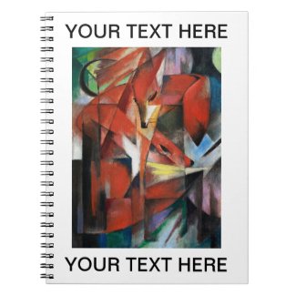 Franz Marc Famous Painting The Foxes Personalized