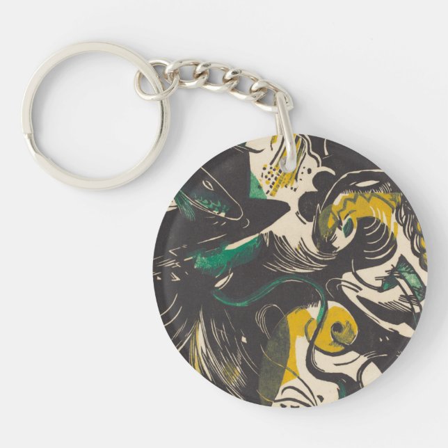 Franz Marc | Genesis II Schopfungsgeschichte II Keychain (Front)