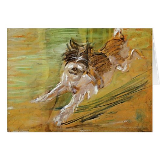Franz Marc: Jumping Dog Schlick Cards (Front Horizontal)