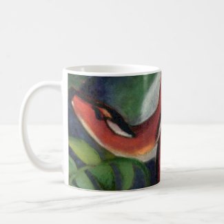Franz Marc Red Deer Famous Animal Painting