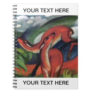 Franz Marc Red Deer Famous Painting Personalized