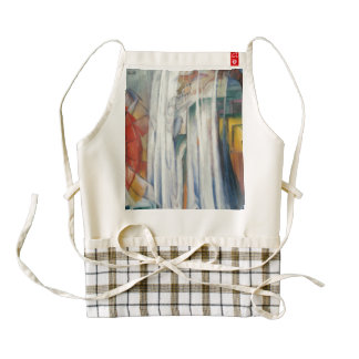 Franz Marc - The Bewitched Mill Zazzle HEART Apron