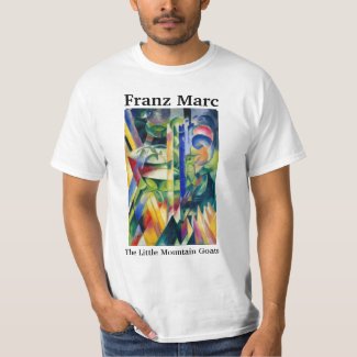 Franz Marc The Little Mountain Goats