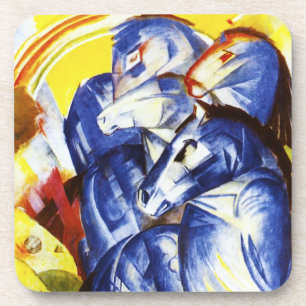 Franz Marc The Tower of Blue Horses Coasters