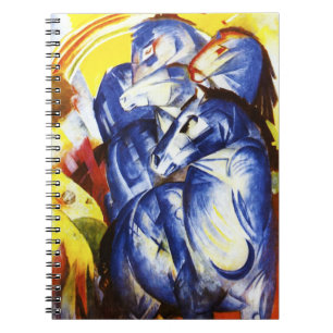Franz Marc The Tower of Blue Horses Notebook