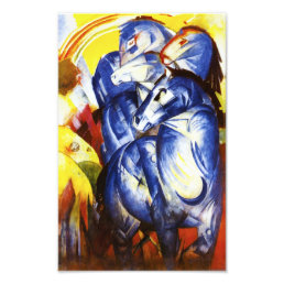 Franz Marc The Tower of Blue Horses Print