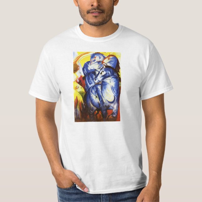 Franz Marc The Tower of Blue Horses T-shirt (Front)