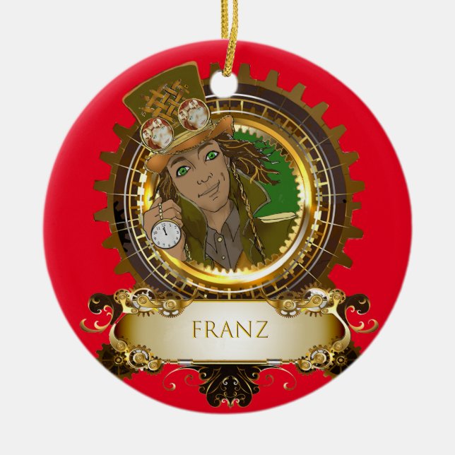 FRANZ -  NUTCRACKER RETOLD  CERAMIC ORNAMENT (Front)
