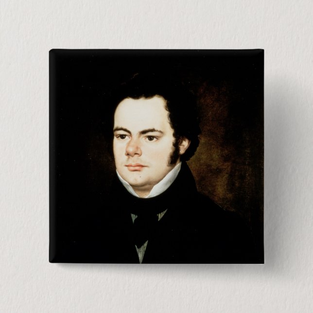 Franz Peter Schubert Pinback Button (Front)