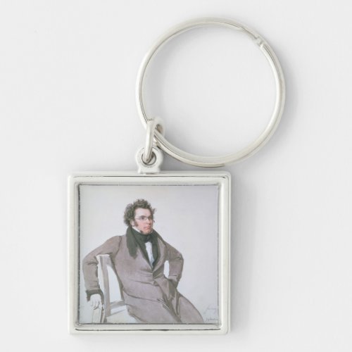 Franz Schubert  1825 Keychain