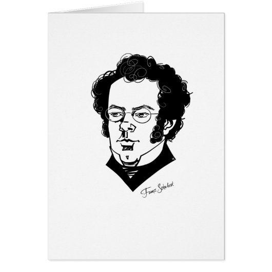 Franz Schubert Cards (Front)