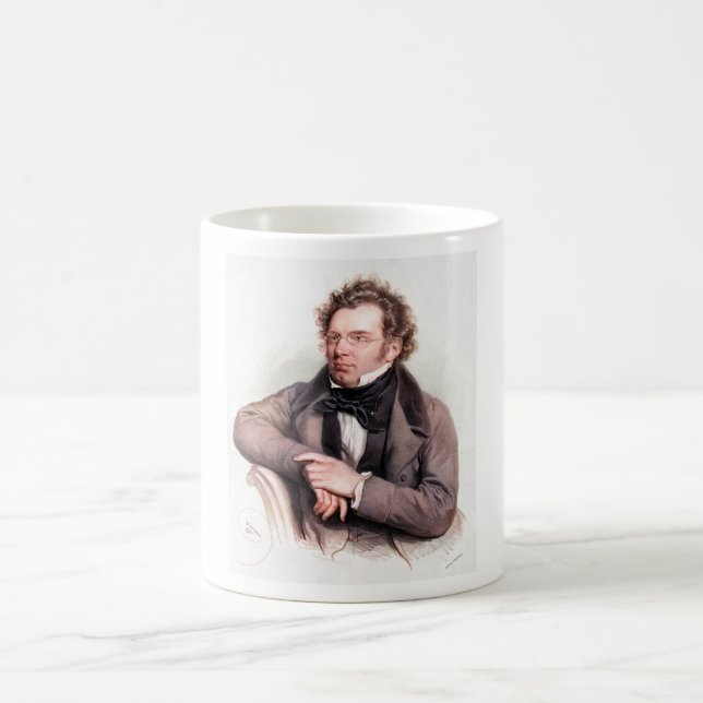 Franz Schubert Coffee Mug (Center)