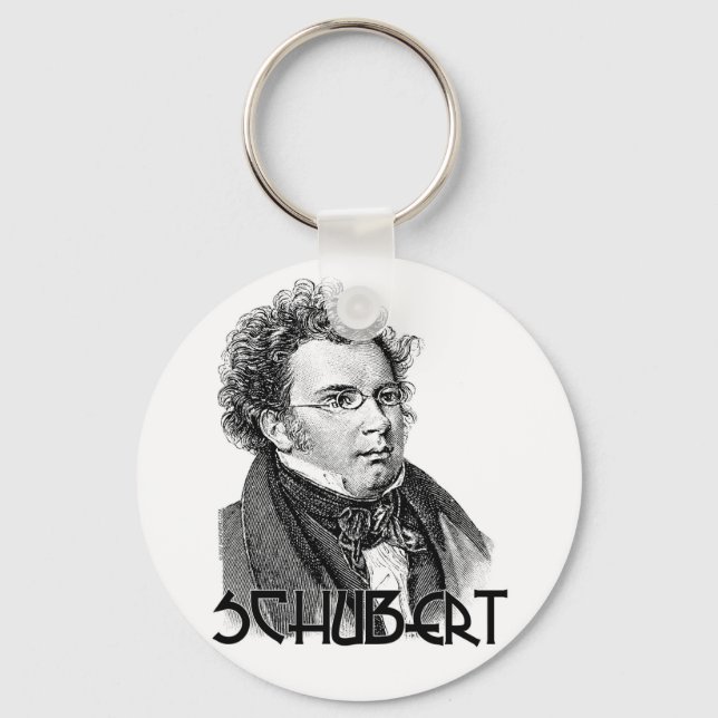 Franz Schubert Keychain (Front)