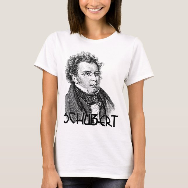 Franz Schubert T-Shirt (Front)