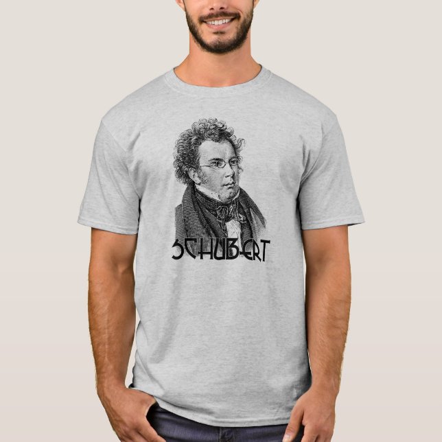 Franz Schubert T-Shirt (Front)