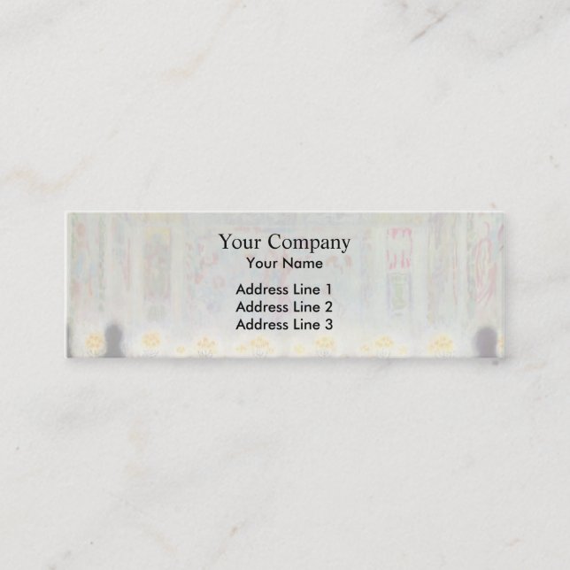 Franz Stuck- Dinner Mini Business Card (Front)