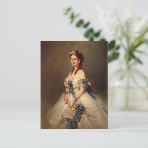 Franz Winterhalter- Alexandra, Princess of Wales Postcard | Zazzle