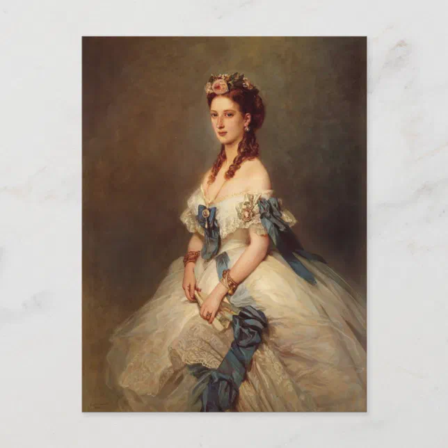 Franz Winterhalter- Alexandra, Princess of Wales Postcard | Zazzle