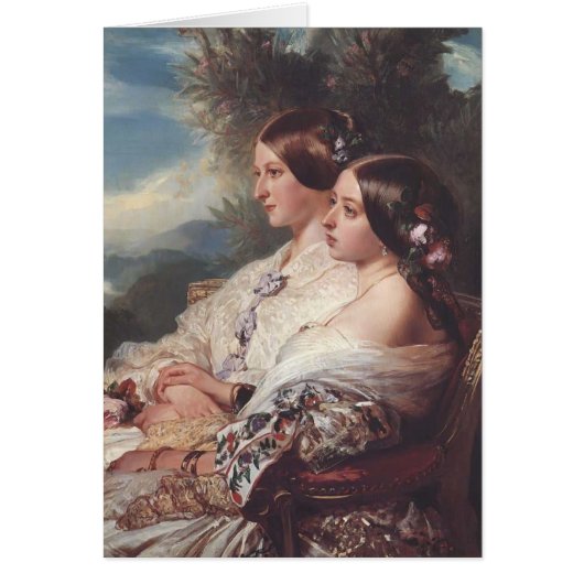 Franz Winterhalter- The Cousins Cards (Front)