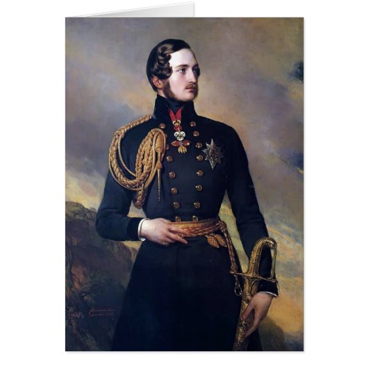 Franz Xaver Winterhalter- Prince Albert Cards (Front)