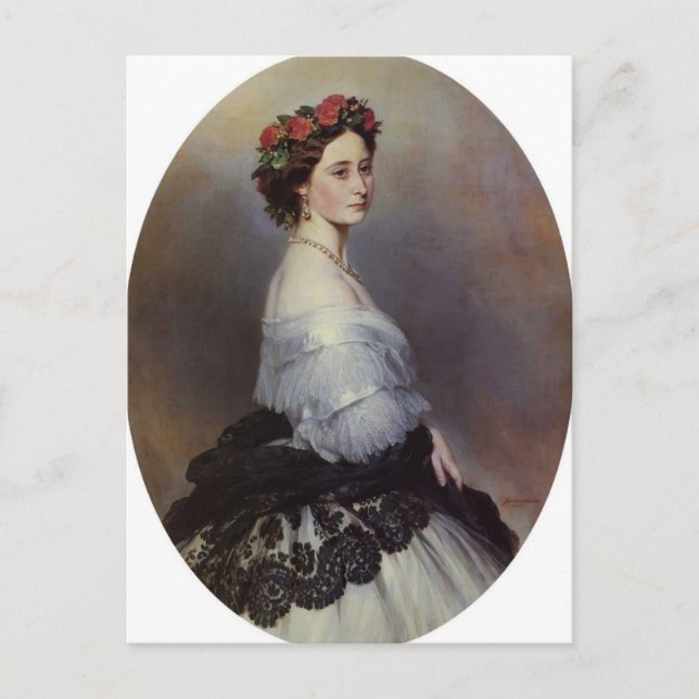 Franz Xaver Winterhalter- Princes Alice of England Postcard (Front)
