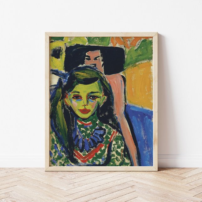 Fränzi | Ernst Ludwig Kirchner Poster (Creator Uploaded)