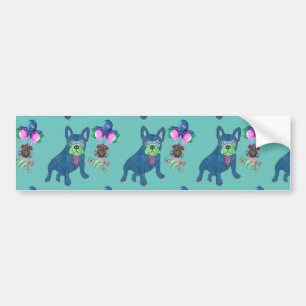 Französische-Bulldogge Autoaufkleber Bumper Sticker