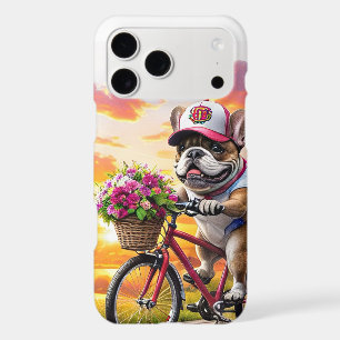 Französische Bulldogge Fahrrad French Bulldog iPhone 17 Pro Max Case