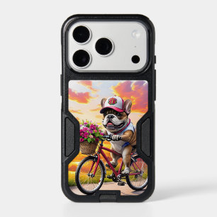 Französische Bulldogge Fahrrad French Bulldog iPhone 17 Pro Case