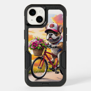Französische Bulldogge Fahrrad French Bulldog OtterBox iPhone 14 Case
