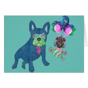 Französische Bulldogge Karte Cards