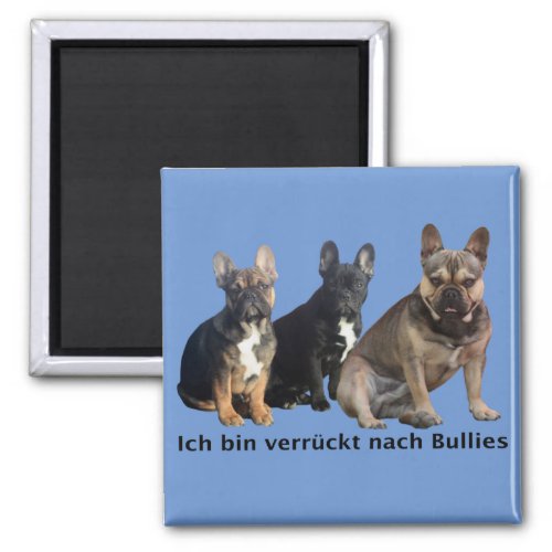 Franzsische Bulldogge Magnet