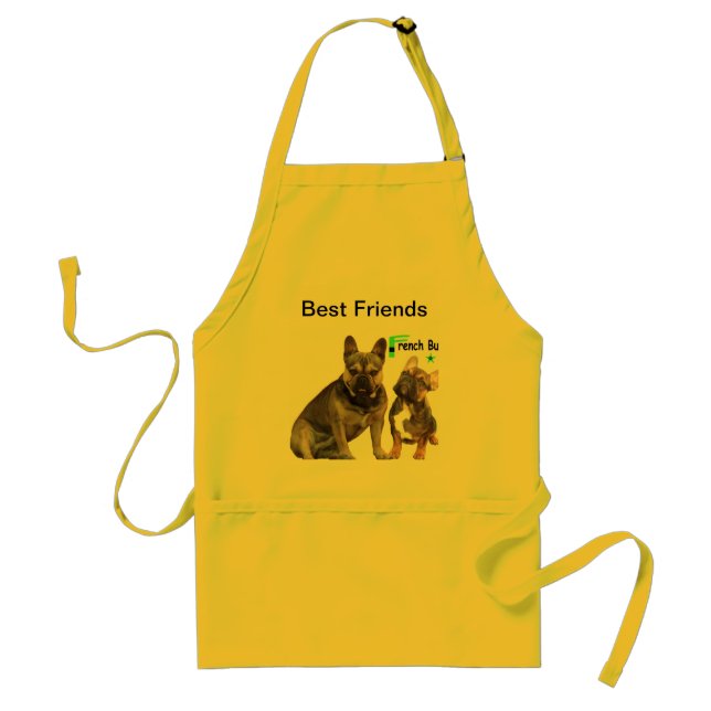 Französische Bulldoggen Adult Apron (Front)
