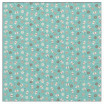 Frappuccino Coffee Sprinkled Donut Pattern Fabric