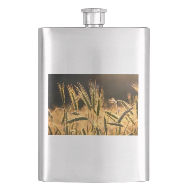Frarm Fresh Wheat Field Flask (Front)