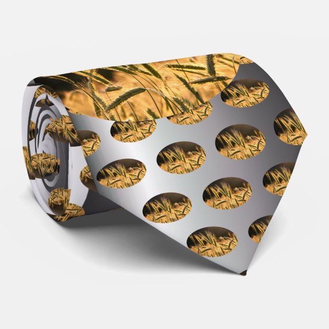 Frarm Fresh Wheat Field Neck Tie (Rolled)