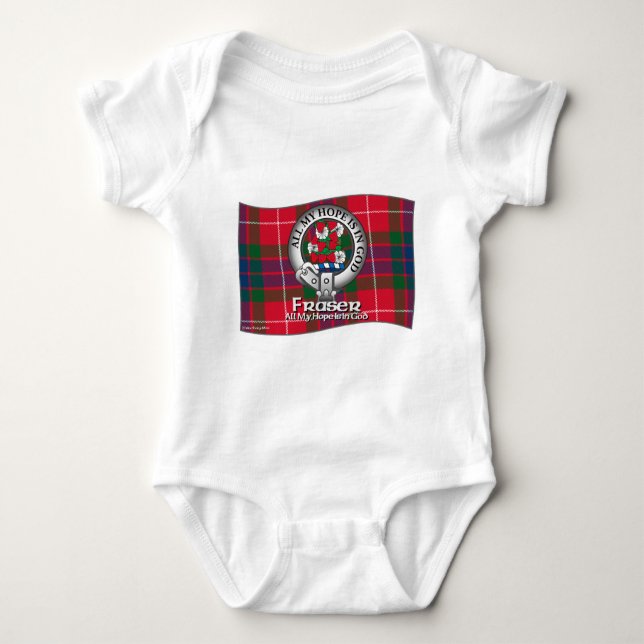Fraser Clan Baby Bodysuit (Front)