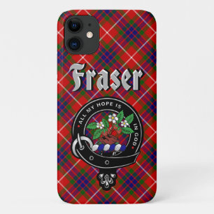 Fraser Clan Badge & Tartan Phone Case